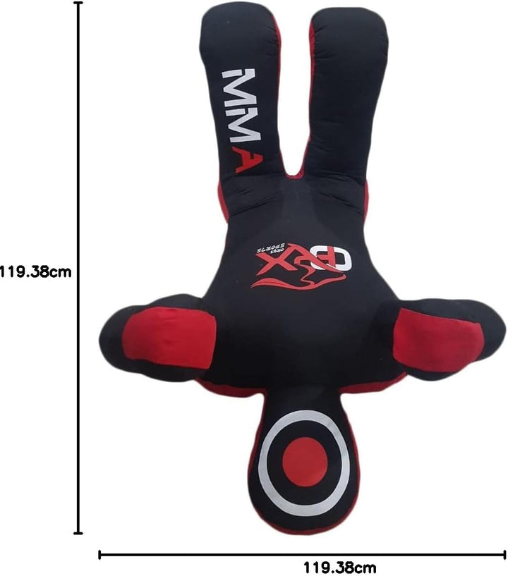 Oryx Sports MMA Grappling Dummy Judo Boxsack, MMA BJJ Jiu Jitsu, Sitzposition Hände vorne (unbefüllt