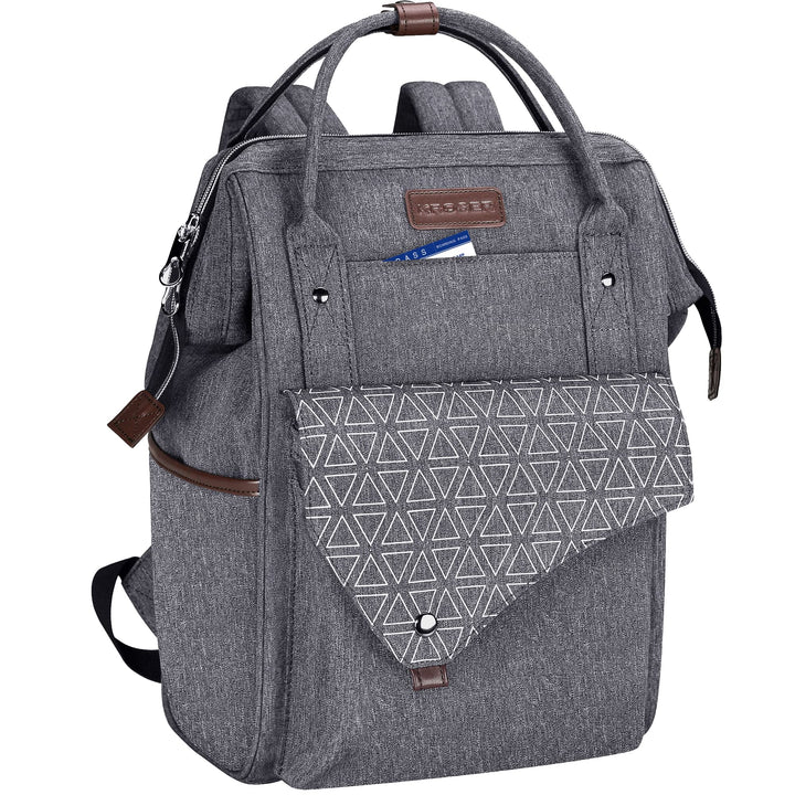 KROSER ROSER Rucksack Damen für Schule Laptop Rucksack 15,6 Zoll Schulrucksack Daypack wasserdichte