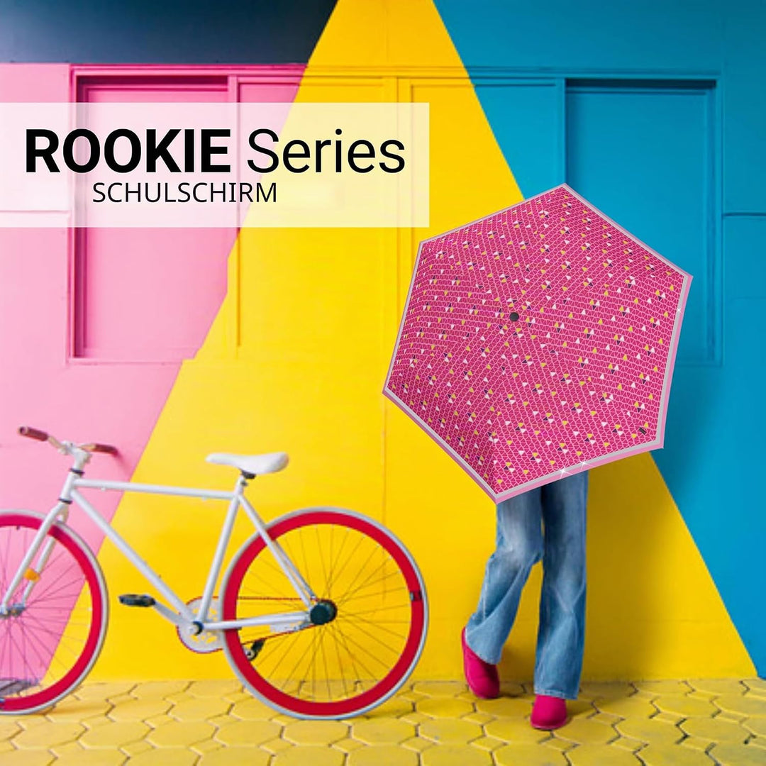 Knirps Rookie Manual Umbrella Triple Pink, Dreifach Pink, M, Dreifach Pink