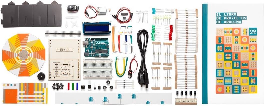 Arduino Offizielles Starter Kit für Anfänger K030007 [Projektbuch auf Spanisch], Projektbuch auf Spa