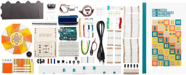 Arduino Offizielles Starter Kit für Anfänger K030007 [Projektbuch auf Spanisch], Projektbuch auf Spa