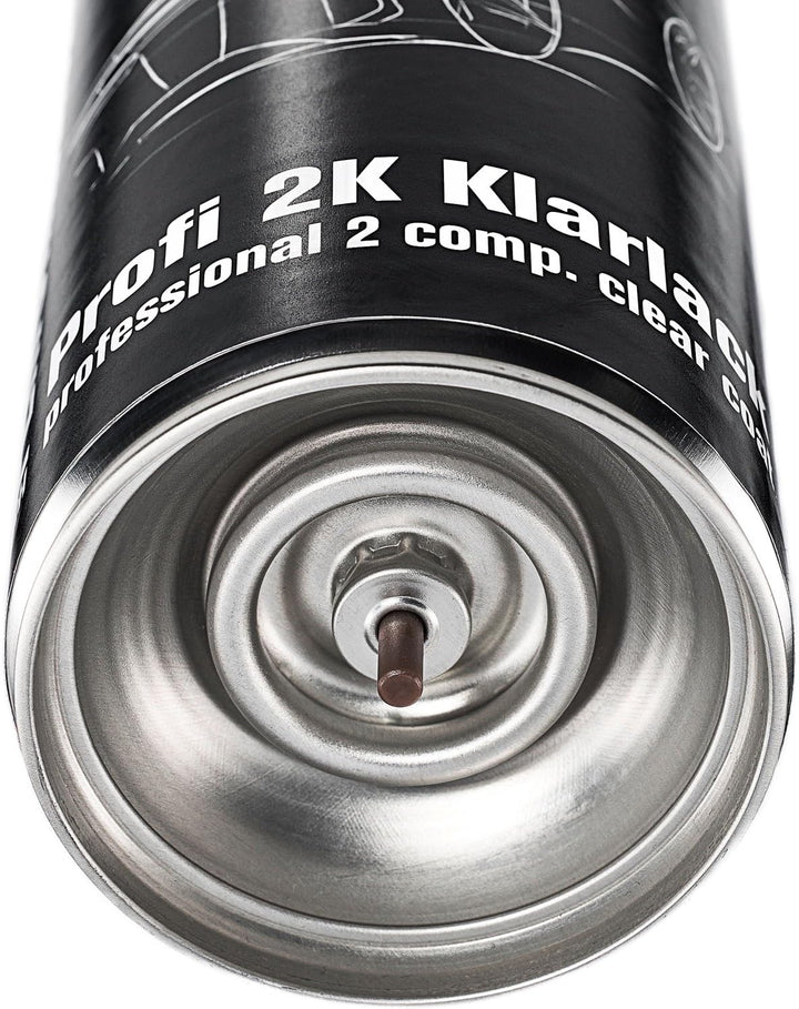 TRISTARcolor Autolack 2K Spraydosen Set für VW/Volkswagen L20B Leuchtorange Basislack 2 Komponenten