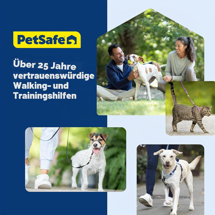 PetSafe Deluxe Easy Walk Hundegeschirr Stahlgrau / Schwarz Medium, Stahlgrau / Schwarz Medium