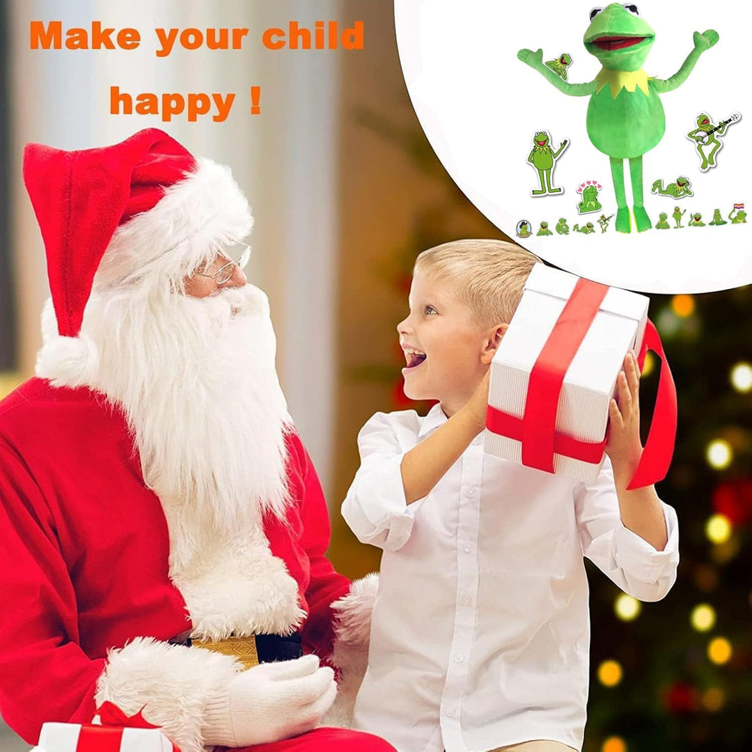 Handpuppe Kermit Der Frosch für Kinder Handpuppen Erwachsene Kermit Puppe Anime Frog Spielzeug mit 5