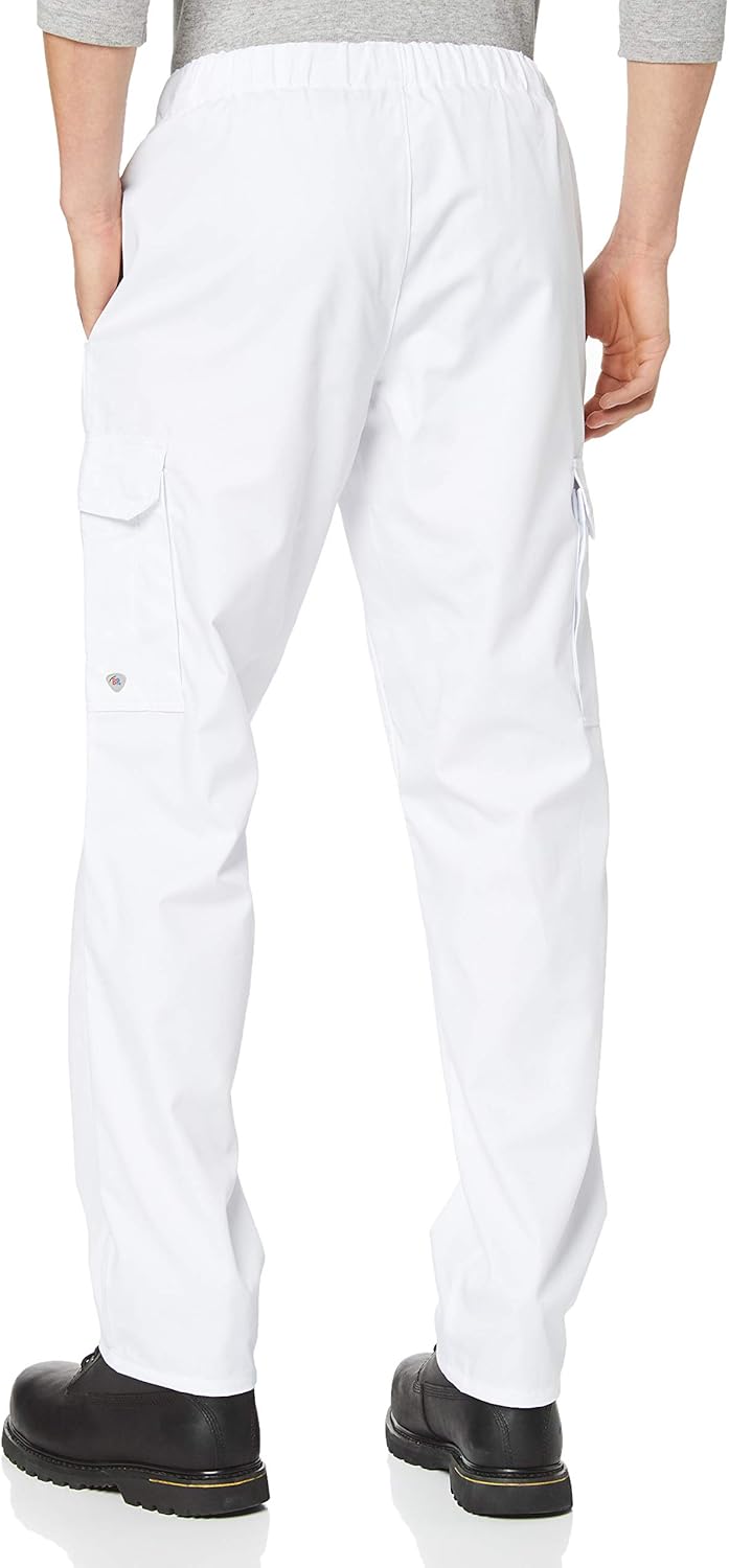 BP 1646-400-21-XSs Unisex-Hose, mit Gummizug in der Taille, 215,00 g/m² Stoffmischung, weiss, XSs XS