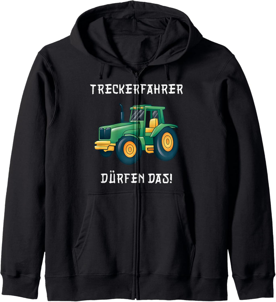 Treckerfahrer dürfen das Kapuzenjacke