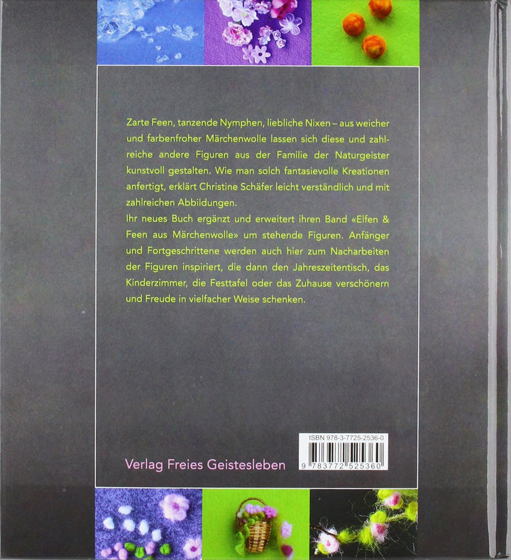 Feen, Nymphen, Nixen aus Märchenwolle, Gebundenes Buch