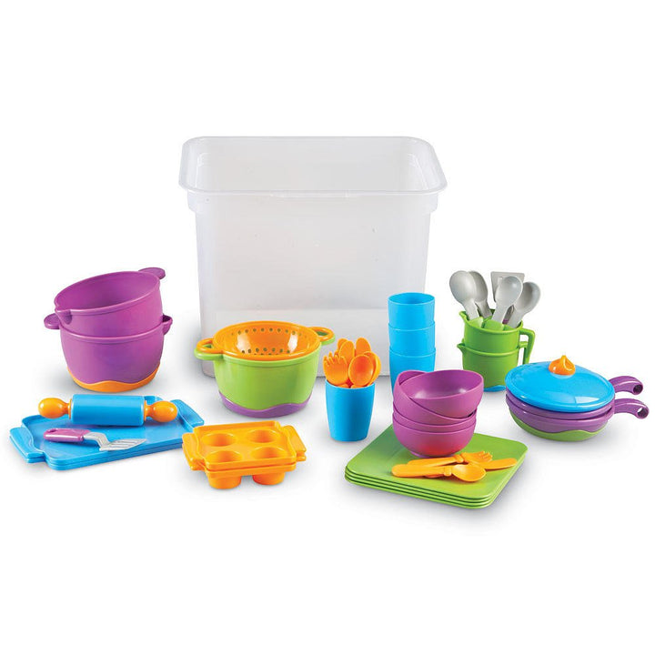 Learning Resources New Sprouts Spielküchenset für Gruppen Küchen-Set, Küchen-Set