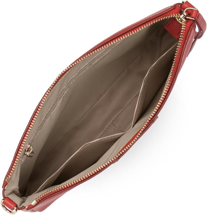 Lancaster Paris Women's Dune M Clutch 26Cm Einheitsgrösse Rot, Einheitsgrösse Rot