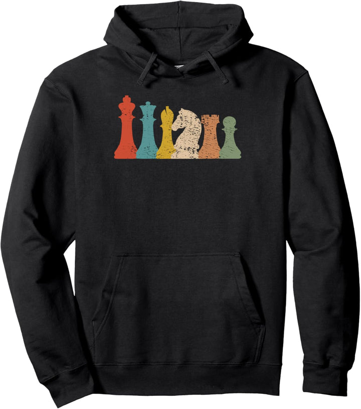 Schach Schachspieler Schachclub Pullover Hoodie