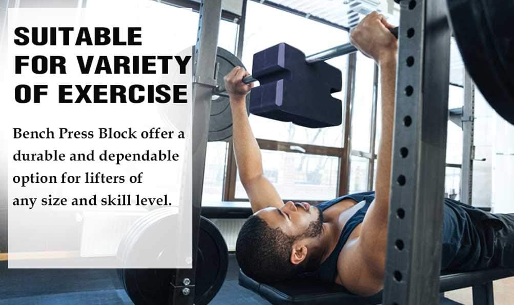 LARA STAR Bench Press Block Press Blocks Boards, Verstellbares 2-5 Bankbrett, Home Gym Workout Fitne