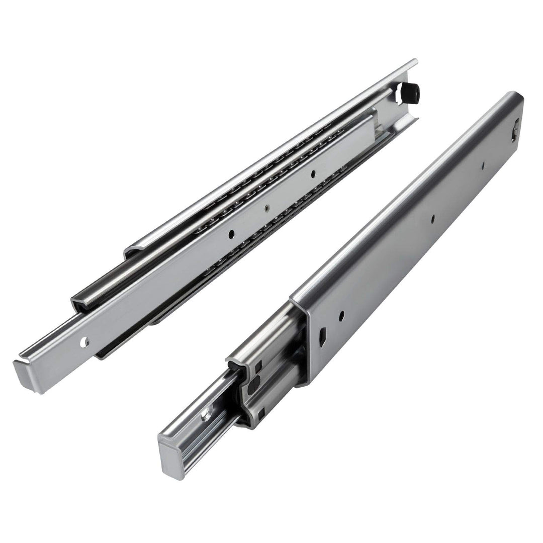SOTECH 1 Paar Vollauszüge 114323 Höhe 53,4 mm, Länge 650 mm Kugelführungen mit 100 Kg Tragkraft Läng