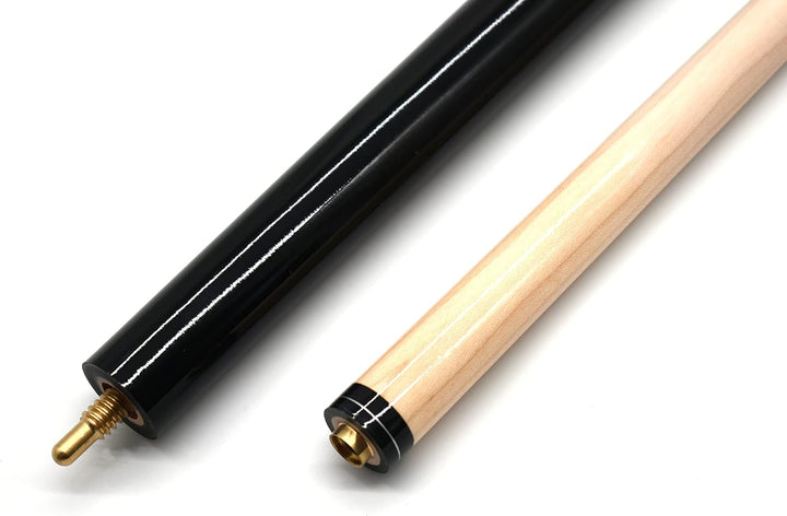 Billard Break Jump Queue - 3-teilig, Schnellverschluss, Navy Blau, 143cm