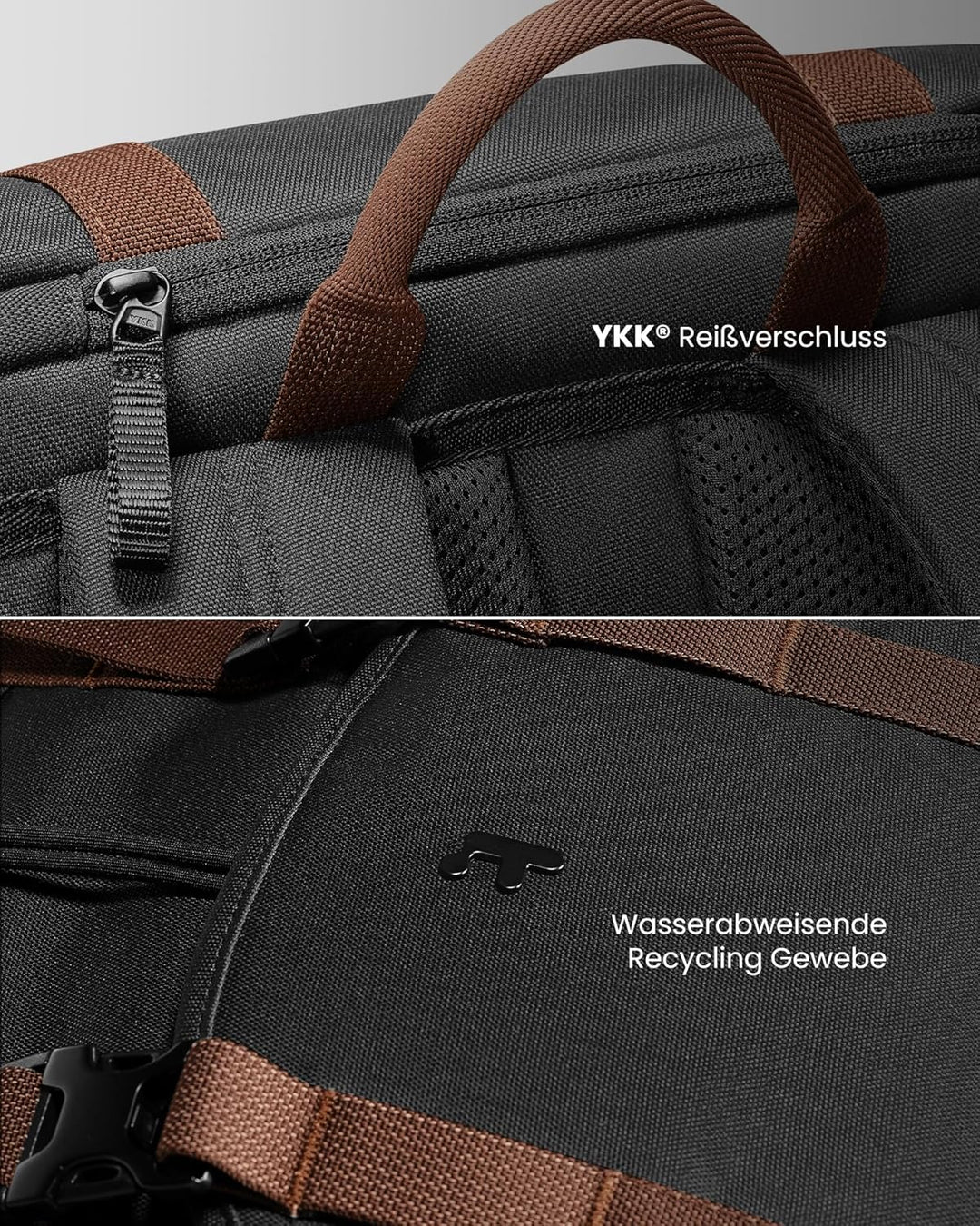 tomtoc X-Pac Sling Bag für Herren Laptop Rucksack für Damen Herren