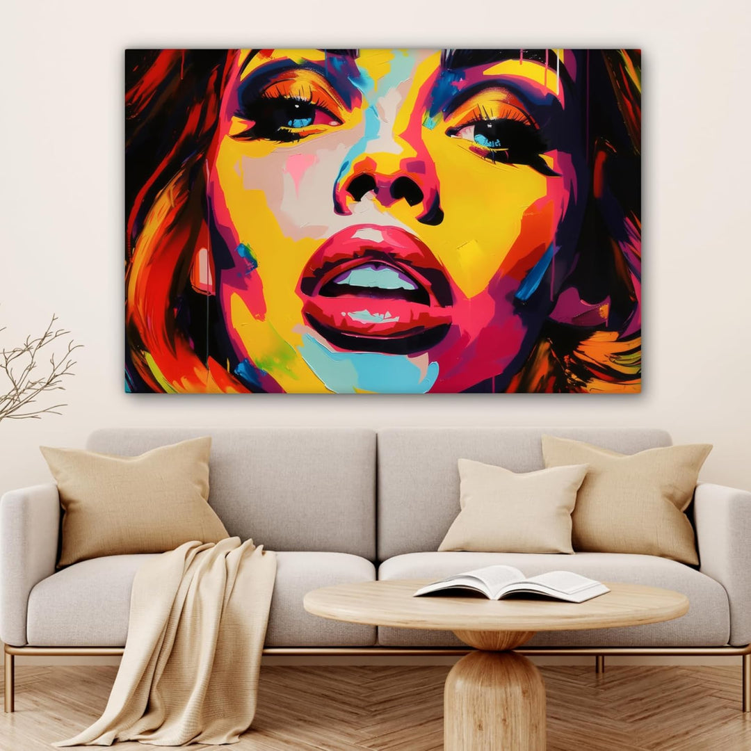 MuchoWow© Leinwandbild Gross 120x80 cm XXL Dekoration Wohnzimmer Bilder Pictures Wall Decoration Liv