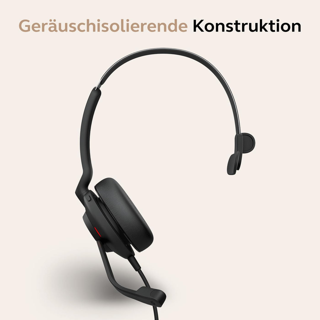 Jabra Evolve2 30 SE - USB-A/USB-C - schnurgebundenes Mono Headset Zertifiziert für Microsoft Teams M