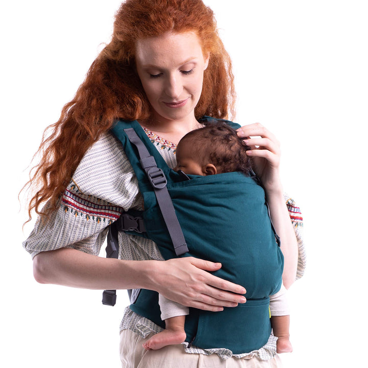Boba X Babytrage Neugeborene ab Geburt (3-20 kg) - Hüftfreundliche Baby- & Kindertrage mit verstellb