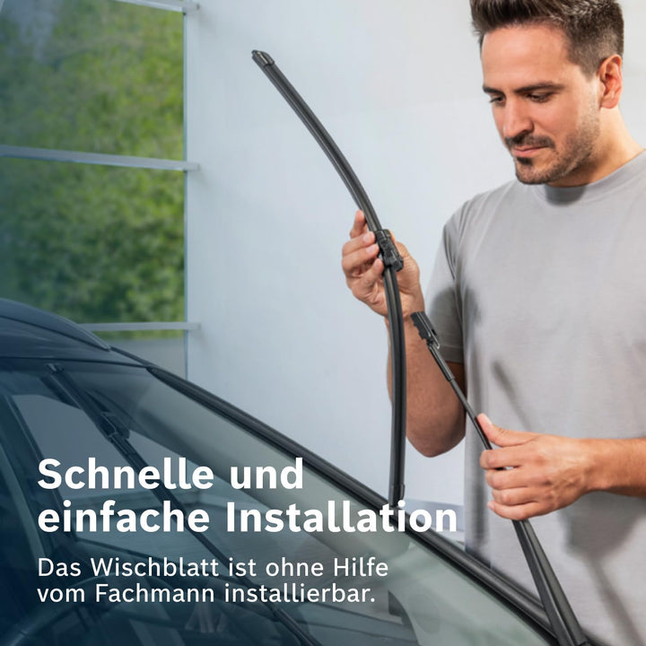 Wischerblatt Bosch Aerotwin A424S, Länge: 600mm/550mm — 1 Satz für die Windschutzscheibe (vorne)