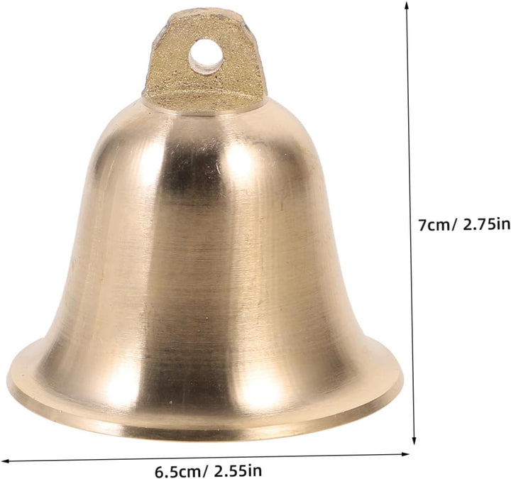 DOITOOL Vintage Messingglöckchen Anhänger Kleiner Glocke Selbstgemacht Basteln Zubehör Für Windspiel