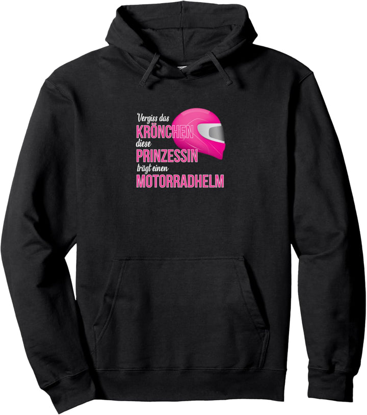 Motorradfahrer herzschlag Ride Fahren Bikerin Fahrer Pullover Hoodie