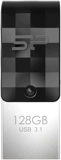 Silicon Power Mobile C31 USB Flash Drive 128 GB USB Type-A/USB Type-C 3.2 Gen 1 (3.1 Gen 1) Black Gr