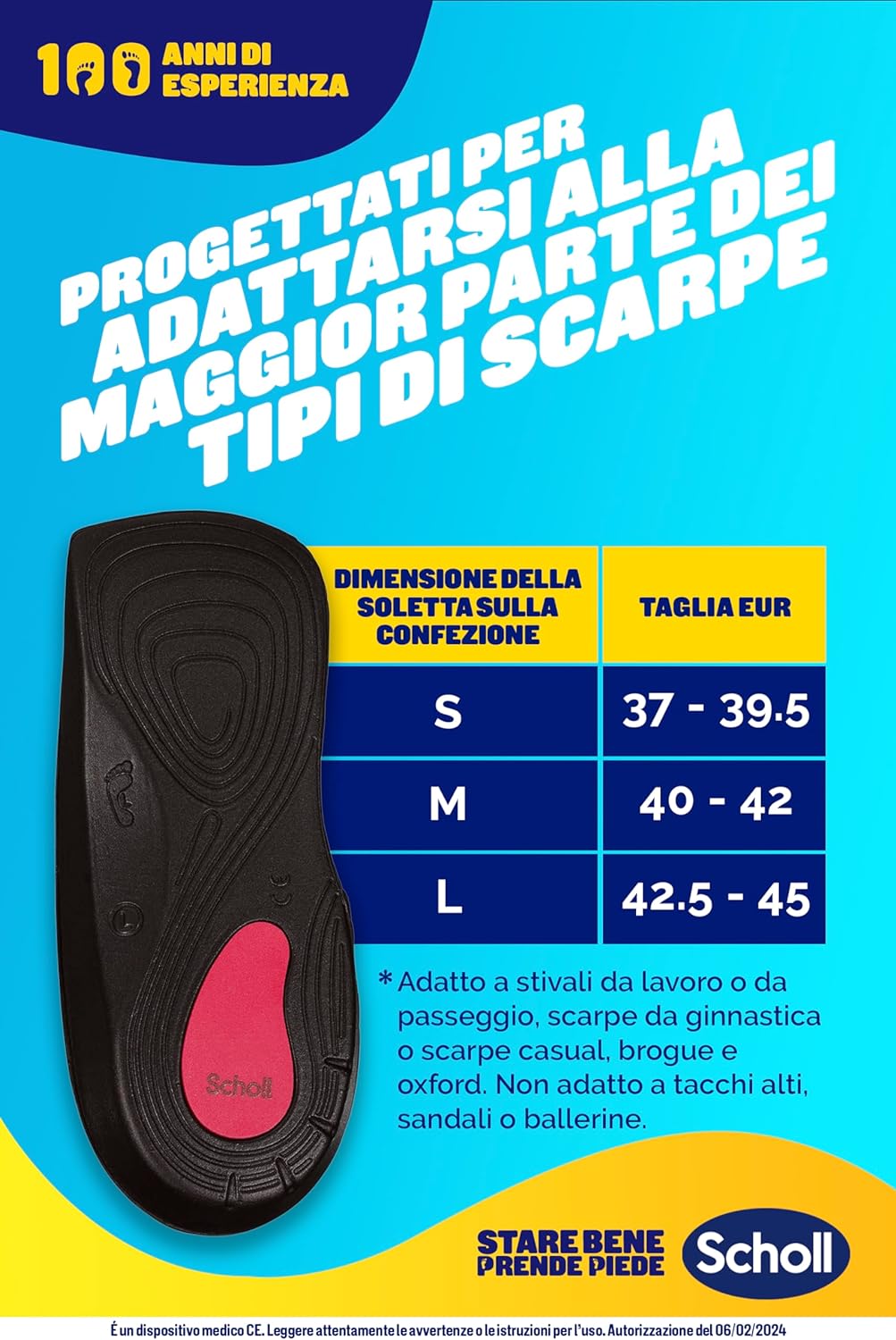 Scholl Taglia S (37-39.5) Grösse, Mehrfarbig, Small