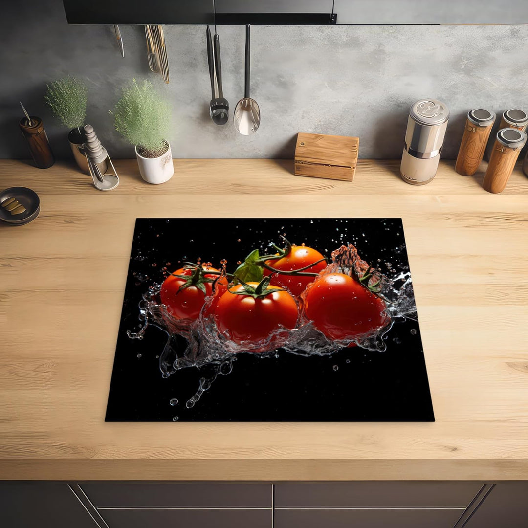 KitchenYeah© Herdabdeckplatte Einteilig Abdeckplatten Cerankochfeld Abdeckung Ceranfeld Herdplattena