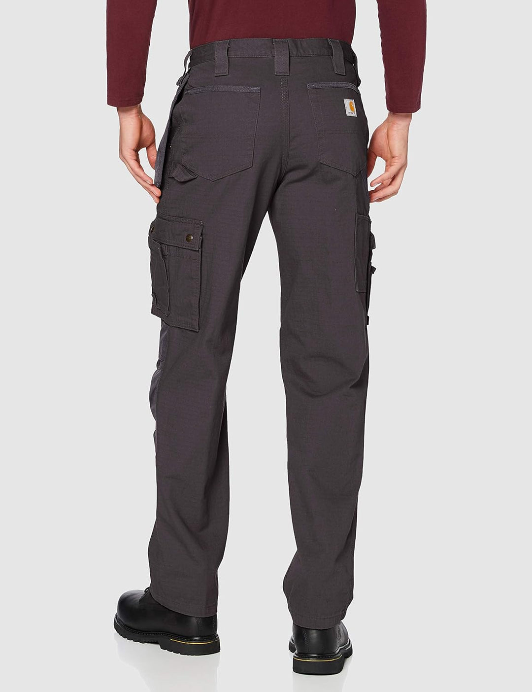 Carhartt Mens Multi Pocket Ripstop Hose 28W / 28L Kiesel, 28W / 28L Kiesel
