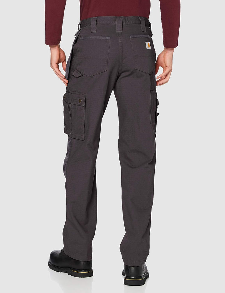 Carhartt Mens Multi Pocket Ripstop Hose 28W / 28L Kiesel, 28W / 28L Kiesel