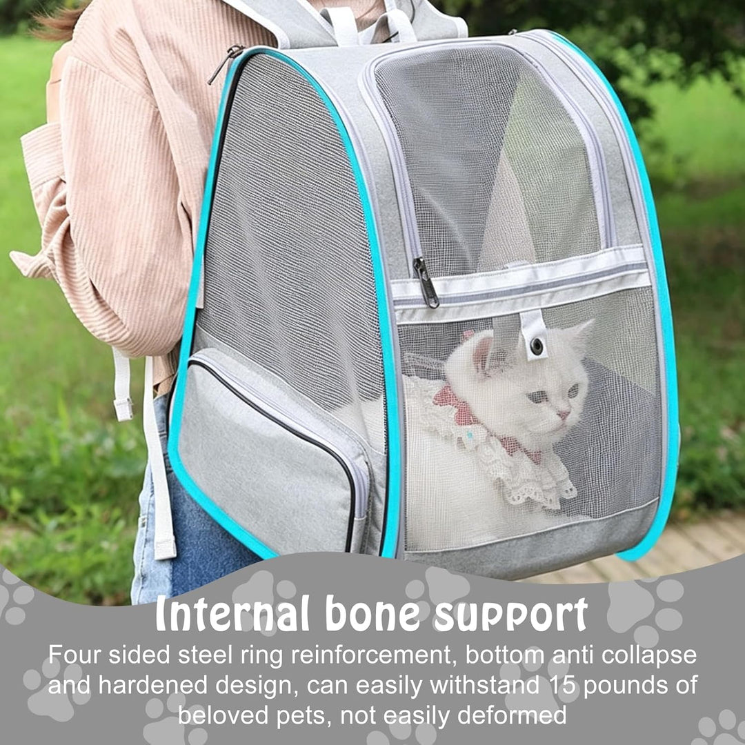 HundeRucksack und KatzenRucksack, Katzen Rucksack Tragetasche für Katzen, Hundetransportbox, Transpo