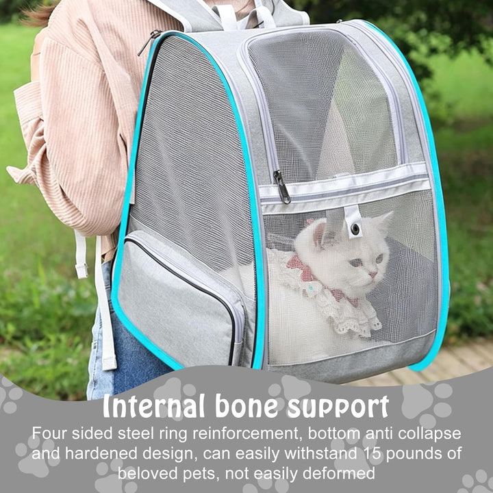 HundeRucksack und KatzenRucksack, Katzen Rucksack Tragetasche für Katzen, Hundetransportbox, Transpo