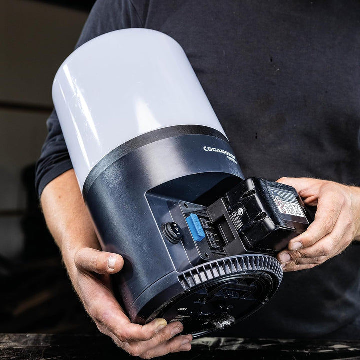 SCANGRIP | LED-Arbeitsleuchte AREA 6 CONNECT | ohne Akku | 3000-6000 lm