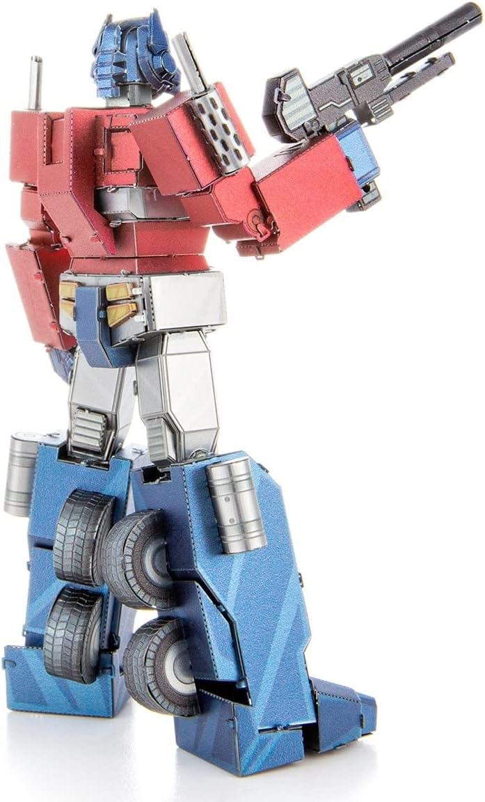 Metal Earth Fascinations Transformers Optimus Prime Color 3D-Modellbausatz aus Metall