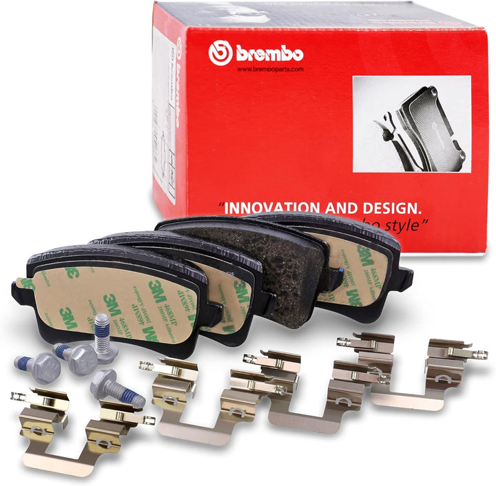 Brembo P 85 099 Bremsbelagsatz, Scheibenbremse - (4-teilig)