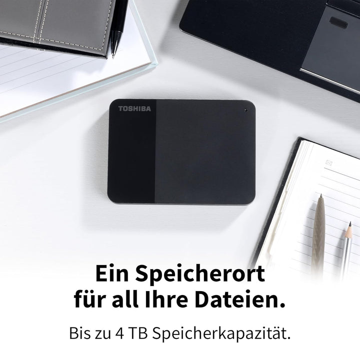 Toshiba Canvio Ready 1TB black 2.5" - Festplatte - 2,5"
