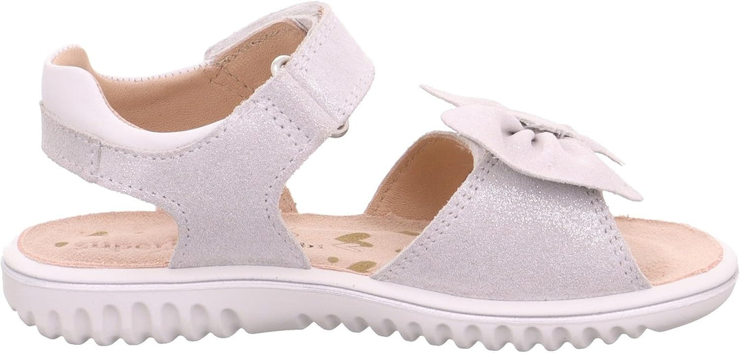 Superfit Mädchen SparkleSandale 33 EU Weiss 1000, 33 EU Weiss 1000