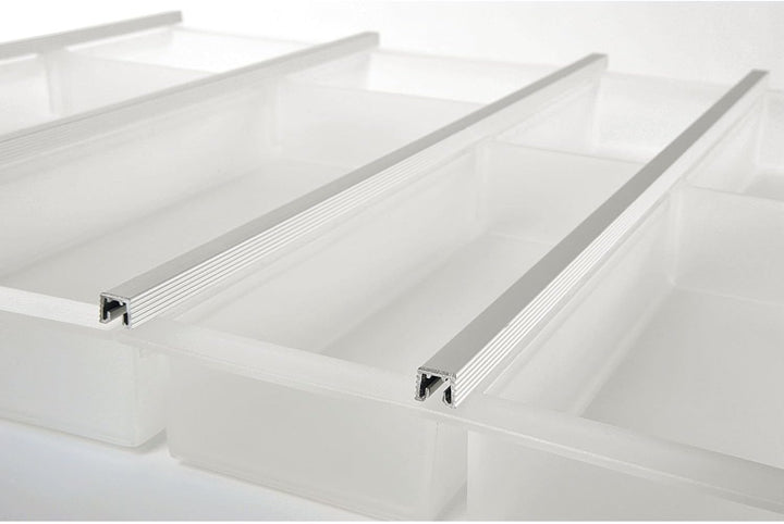 NINKA CUISIO Besteckeinsatz für TANDEMBOX KB 300, Kunststoff weiss, 300 mm