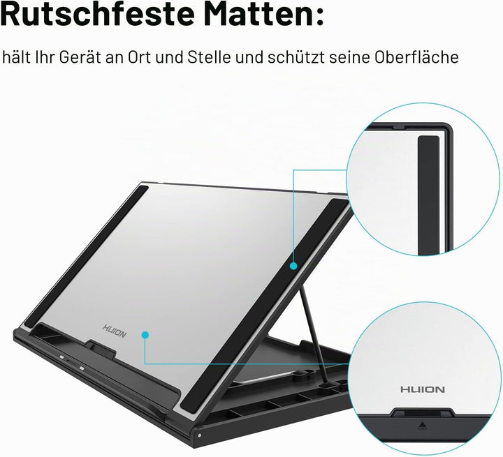 HUION ST300 Verstellbarer Ständer Kompatibel mit Kamvas12, Kamvas 13, Kamvas Pro 13, Kamvas Pro 13 2