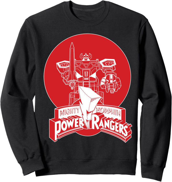 Power Rangers Logo Megazord Circle Sweatshirt
