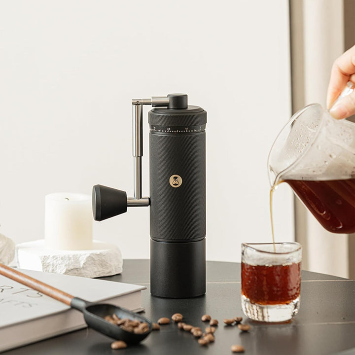 Manuelle Kaffeemühle S3 TIMEMORE, Numerisch Einstellbare Feinheit, Klappgriff, Upgrade Integriertes