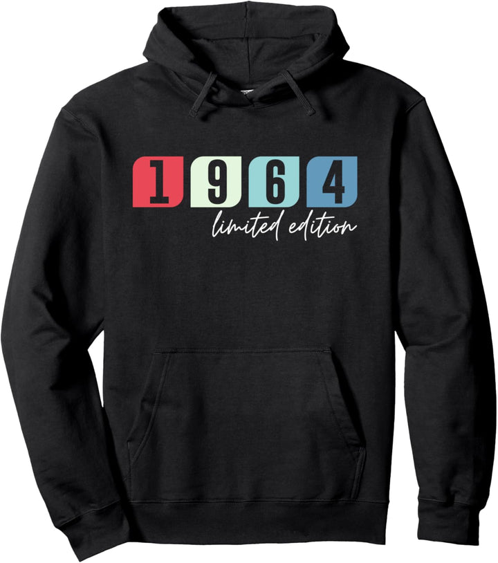 60. Geburtstag Mann Frau 60 Jahre 1964 Deko Lustig Geschen Pullover Hoodie