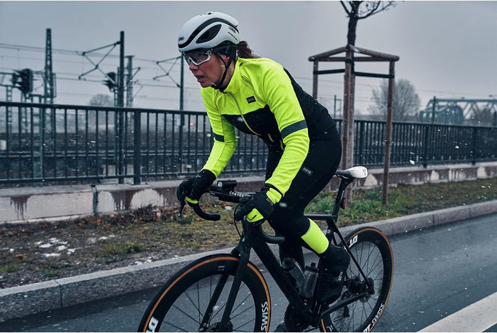 GORE WEAR M Windstopper Thermo Thermohandschuhe 6 Black/Neon Yellow, 6 Black/Neon Yellow