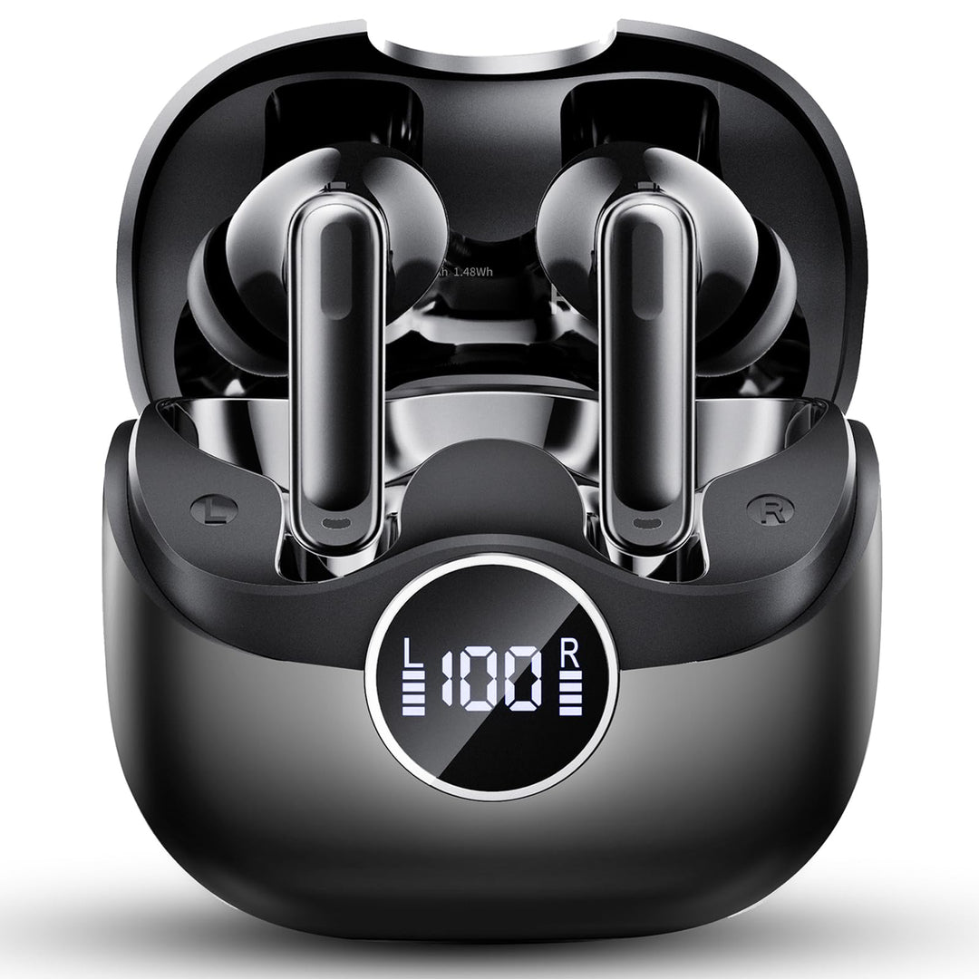 Adaptive Hybride Aktive Geräuschunterdrückung Kopfhörer Kabellos Bluetooth, 2026 Bluetooth 5.4 Kopfh