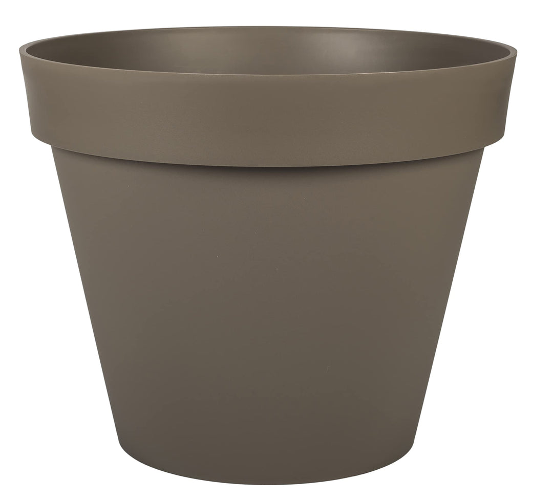Blumentopf Toskana taupe Taupe,taupe.wählen Ø 48 x H.40 cm - 43L, Taupe,taupe.wählen Ø 48 x H.40 cm