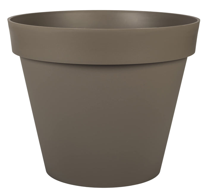 Blumentopf Toskana taupe Taupe,taupe.wählen Ø 48 x H.40 cm - 43L, Taupe,taupe.wählen Ø 48 x H.40 cm