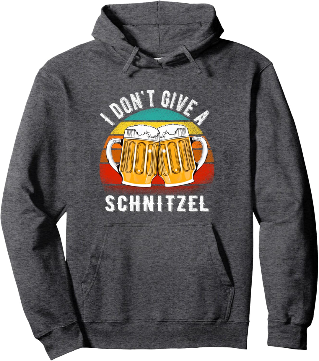 Ich gebe kein Schnitzel Oktoberfest Pullover Hoodie