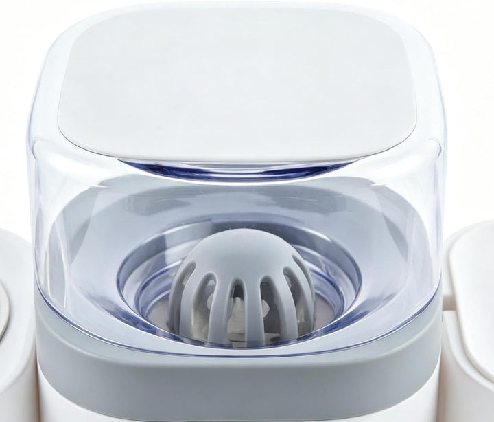 Automatischer Futter- und Wasserspender Multifunktional mit abnehmbarem, | Automatische Futter- und