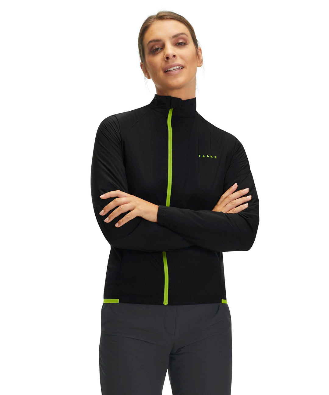 FALKE Damen Bike Jacket W Ja Funktionsmaterial Feuchtigkeitsregulierend 1 Stück Trainingsjacke (1er