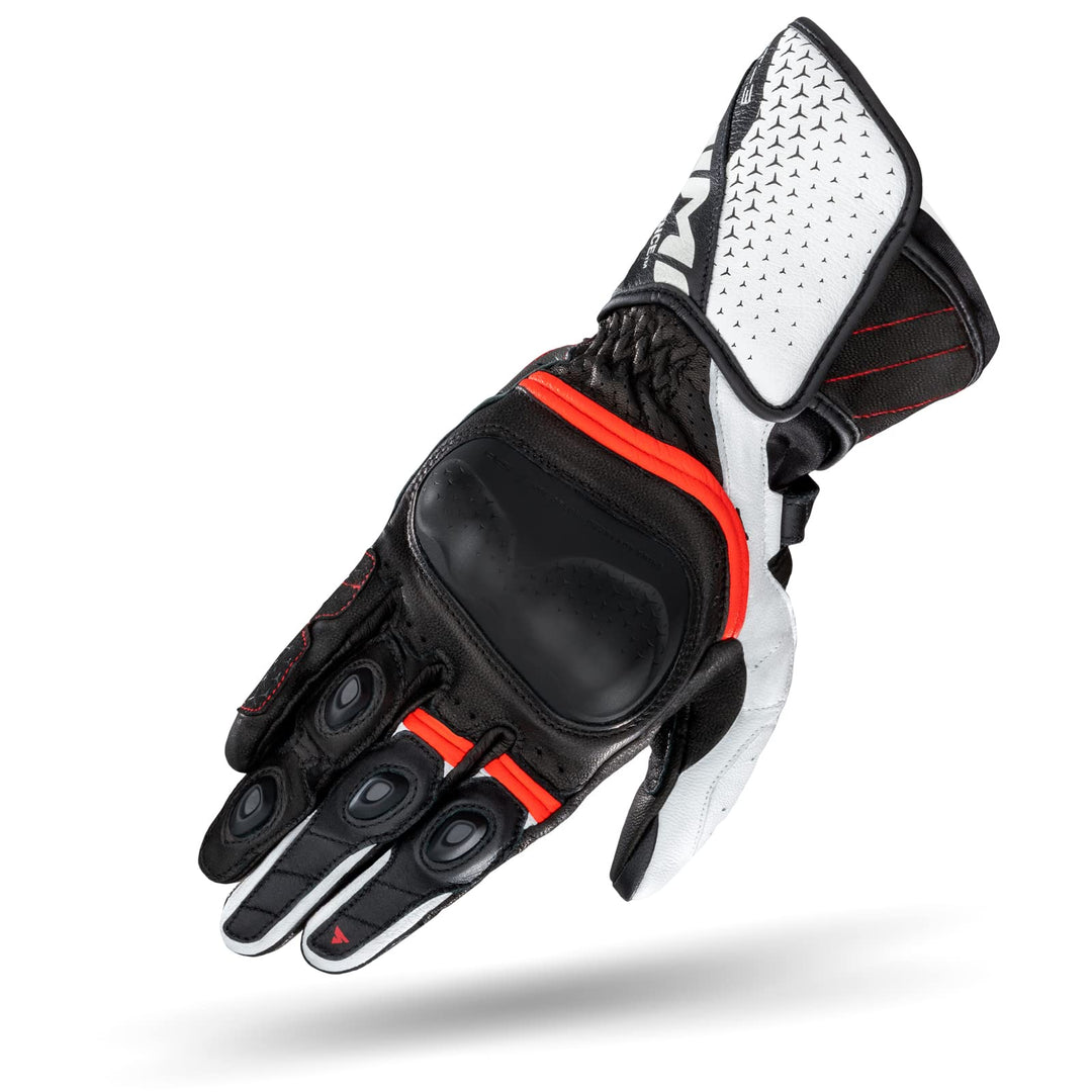 SHIMA Men's St-3 Handschuhe L Weiss/Rot, L Weiss/Rot