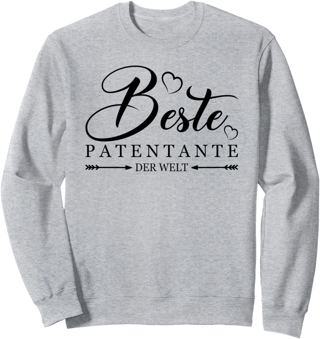 Beste Patentante der Welt Patentanten Tauf-Patin Sweatshirt